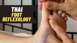 Thai Foot Reflexology with Massage Stick Demonstration