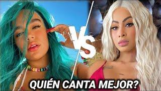 Karol G VS Yailin la NUEVA NOVIA de Anuel ¿Quién CANTA MEJOR?