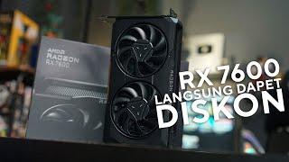 4JUTAAN LEBIH KENCANG DARI RTX 3060?  Review AMD Radeon RX 7600 8GB Indonesia