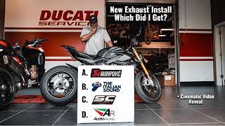 Ducati Streetfighter V4  New Exhaust  More Upgrades