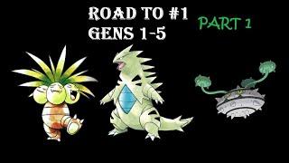 Pokémon Showdown Live Road to #1 in Gens 1-5 Part 1