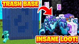 This TRASH Minecraft Factions Base had INSANE LOOT...OP