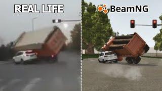 Accidents Based on Real Life Incidents  Beamng.drive  #06