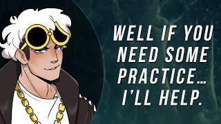 ASMR Roleplay Kissing Practice w Guzma Friends To Lovers Secret Crush