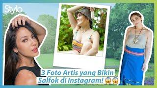 3 Artis dengan Tank Top Seksi Ketiak Mulus Shandy Aulia Nagita Slavina & Pevita Pearce  Stylo.ID