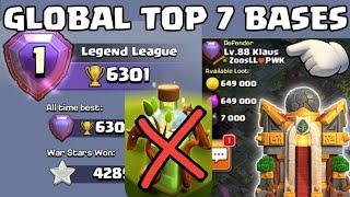 6300+ GLOBAL TOP 7 TH16 LEGEND LEAGUE BASES LINKS  TH16 RING BASE LINK  TH16 WAR BASES LINK Coc