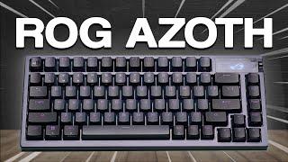 This Gaming Keyboard is Great BUT...  ASUS ROG AZOTH Review