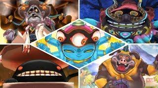 Yo-kai Watch 2 - All Bosses Infinite Inferno & Divine Paradise