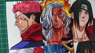 Drawing Fire Power Users In Anime Part 3  Jujutsu Kaisen One Piece and more