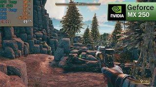 The Outer Worlds on Nvidia GeForce MX250  MX150 + Core i5  2019 Benchmark Test