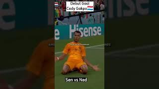 Cody Gakpo first goal for netherland