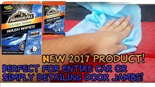 Review ArmorAll Ultra Shine Wash Wipes Waterless car wash