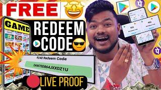 Game Khel Kar Redeem Code Kaise Le  Best Redeem Code Earning App 2024  New Free Redeem Code App