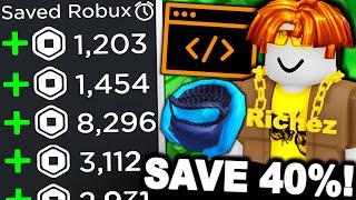 LATEST FIX FOR THE 40% ROBUX DISCOUNT SCRIPTMETHOD HOW TO GET IT WORKING IN 2024 ROBLOX