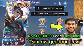 WHEN INDONESIAN YOUTUBER FADIL JAIDI DONATE Rp 500.000 TO CARRY MY LING?  LING FASTHAND GAMEPLAY