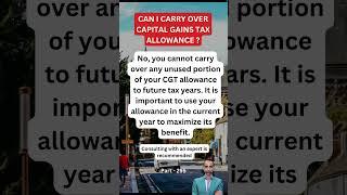 Can I carry over the capital gains tax allowance?