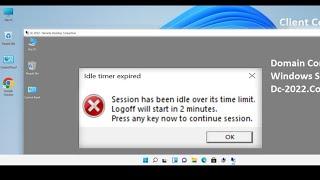 How to Automatically Log Off Remote Desktop Users After Period of Inactivity Time Using Group Policy