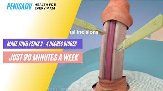 Make Your Penis 2 - 4 inches bigger in Just 90 Minutes A Week
