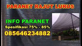 Jual paranet hitam rajut lurus  shading net  85% Greenhouse Ultra Violet Harga Terbaik Hidroponik