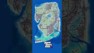 ‍ GTA5 map Vs GTA6 map