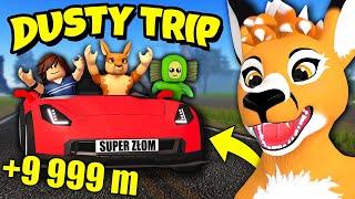 BARDZO DŁUGA PODRÓŻ Z GREGORYM I GRZESIEM ALE TO ROBLOX  DUSTY TRIP *NOWY UPDATE*