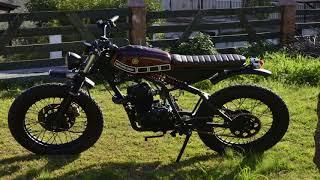 Rusty Pipes Garage Yamaha XT125 scrambler