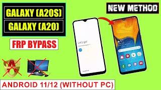 Samsung Galaxy A20s FRP Bypass Android 1211 Without PC  Samsung  Galaxy A207 Google Account Bypass