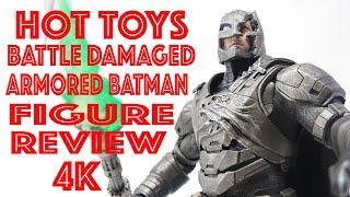 HOT TOYS MMS417 BATTLE DAMAGED BATMAN BATMAN V SUPERMAN EXCLUSIVE 16 SCALE FIGURE REVIEW 4K