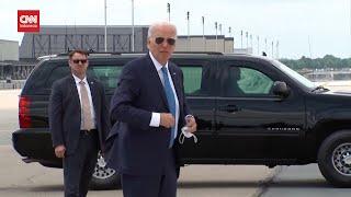 Kemunculan Perdana Joe Biden Pasca Sembuh dari Covid-19