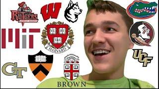 COLLEGE DECISION REACTIONS 2023 Ivies MIT and more