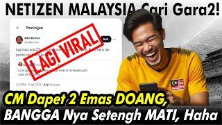 Viral Di Medsos‼️Netizen Malaysia Ledek Prestasi Indonesia cuma Dapet 2 medali Emas Doang‼️