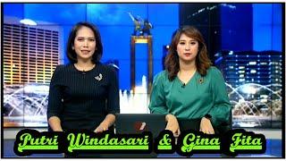 Putri Windasari & Gina Fita in THE AFTERNOON NEWS - TVOne Sunday 21 January 2024