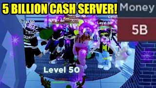 RICHEST JAILBREAK SERVER EVER OVER 5 BILLION CASH  Roblox Jailbreak