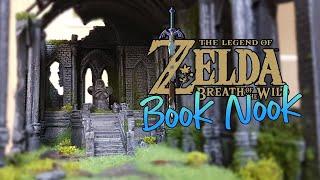 Breath of the Wild TEMPLE of TIME Book Nook  Zelda Crafts  Diorama