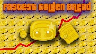 Starve.io - HOW TO GET 100 GOLDEN BREAD IN 12 DAYS 100K IN 12 DAYS Fastest GB