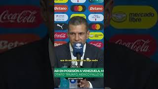 ¡DECEPCIONADO  Jimmy Lozano habla tas la catástrofe de México ante Venezuela #shorts