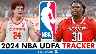 NBA UDFA Tracker Top 15 Undrafted Free Agent Signings After 2024 NBA Draft Ft. DJ Burns