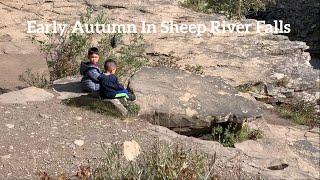 Early Autumn Picnic Sheep River  Relaxing with Natural Mountain Views