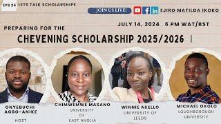 Preparing for the Chevening Scholarship 20252026