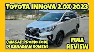 FULL REVIEW TOYOTA INNOVA 2.0X 2023