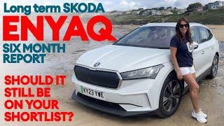 SKODA ENYAQ Six month farewell report. Still the perfect family car?  Electrifying.com