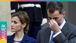 El numerito de Letizia ante Felipe VI