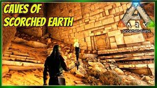 Ark SE - ArkSA Scorched Earth Caves and what Mount is best for each