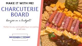 Boujee on a budget Date Night Charcuterie Board