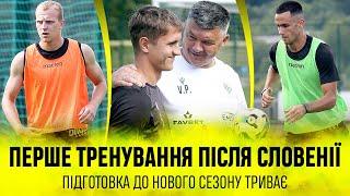  ПІДГОТОВКА ДО СЕЗОНУ ТРИВАЄ Перше тренування «Руху» після повернення зі словенських зборів
