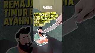 Dendam Dibilang Anak Haram Gadis Remaja Jakarta Timur Bunuh Ayahnya #shorts #viral