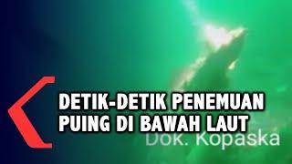 Detik-detik Penyelaman Kopaska Puing Pesawat Hancur di Bawah Laut