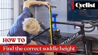 How to find the correct saddle height Quick and easy methods you can do yourself at home