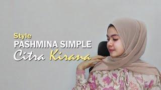 Tutorial Hijab Ala Citra Kirana ANTI RIBEEET  Hijab Style