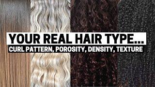 How to Figure Out Your Hair Type- Fine vs Thin Hair. Thick vs Coarse Hair Density Porosity
